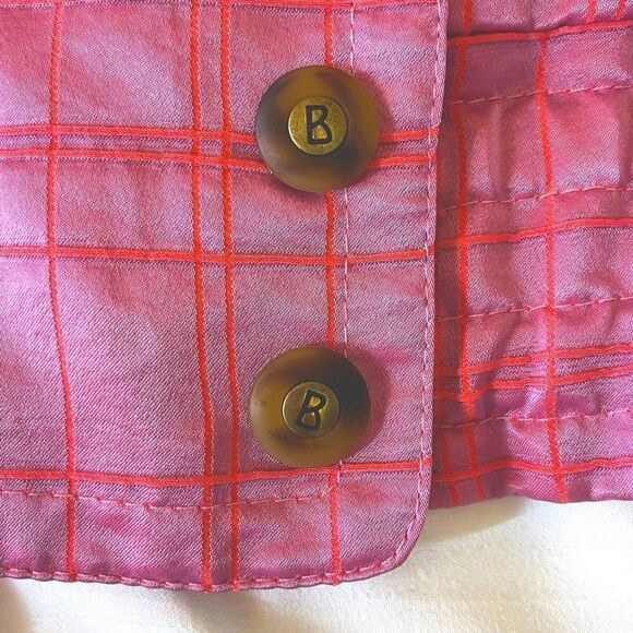 Vintage Bogner Pink Iridescent Goose Down Winter Ski Zip Up Puffer Jacket Sz 12 - Picture 5 of 16